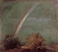 Landscape with a Double Rainbow Romantic John Constable